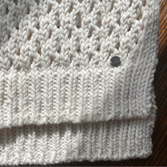 Roxy Cream Sleeveless Knit Sweater - Picture 3 of 7